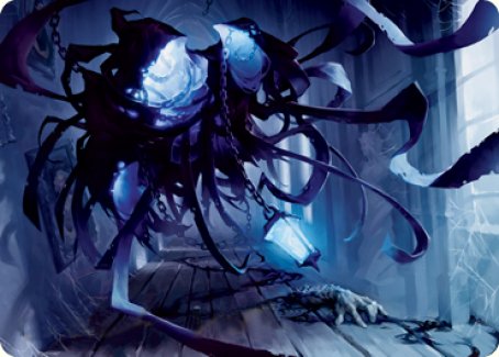 Spectral Adversary Art Card [Innistrad: Midnight Hunt Art Series] | Boutique FDB TCG