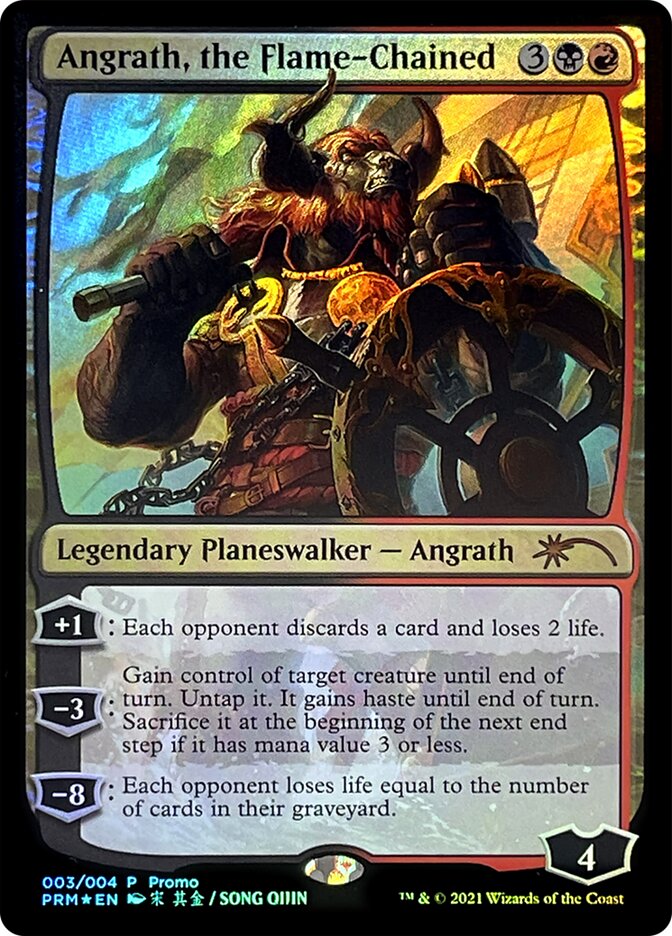 Angrath, the Flame-Chained [Year of the Ox 2021] | Boutique FDB TCG