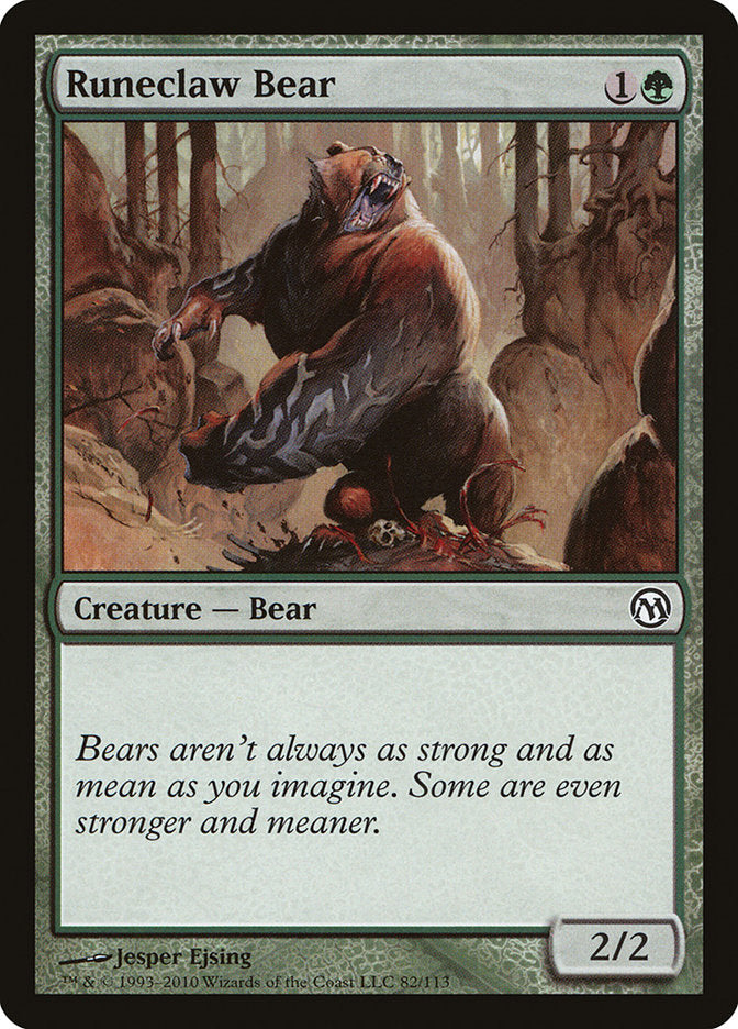 Runeclaw Bear [Duels of the Planeswalkers] | Boutique FDB TCG