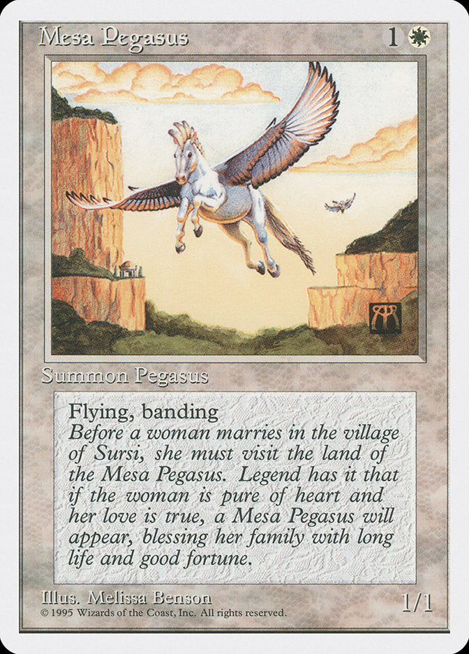 Mesa Pegasus [Fourth Edition] | Boutique FDB TCG