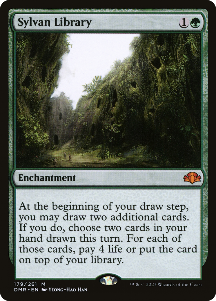 Sylvan Library [Dominaria Remastered] | Boutique FDB TCG