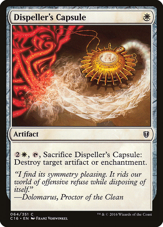 Dispeller's Capsule [Commander 2016] | Boutique FDB TCG