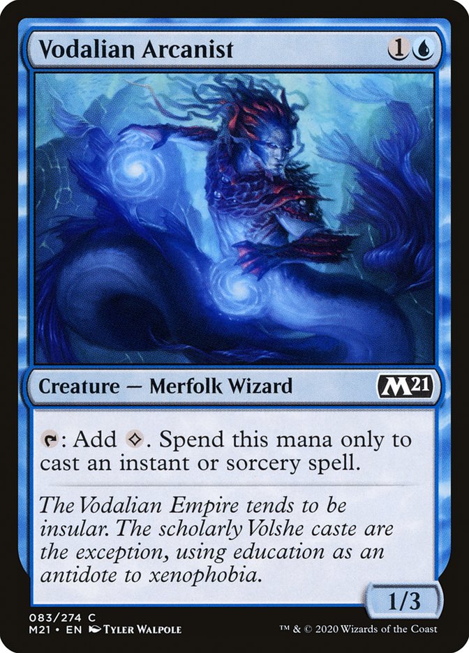 Vodalian Arcanist [Core Set 2021] | Boutique FDB TCG