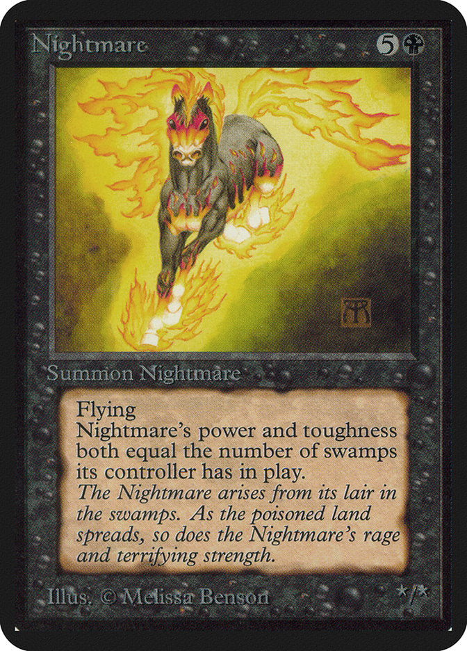 Nightmare [Alpha Edition] | Boutique FDB TCG