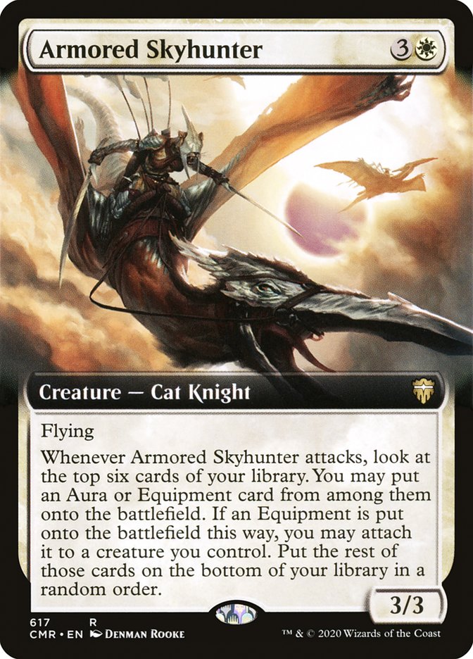Armored Skyhunter (Extended Art) [Commander Legends] | Boutique FDB TCG