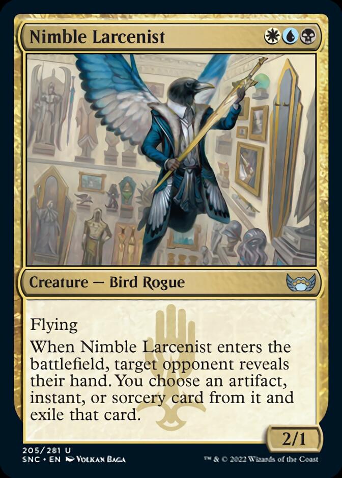 Nimble Larcenist [Streets of New Capenna] | Boutique FDB TCG