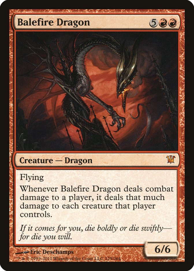 Balefire Dragon [Innistrad] | Boutique FDB TCG