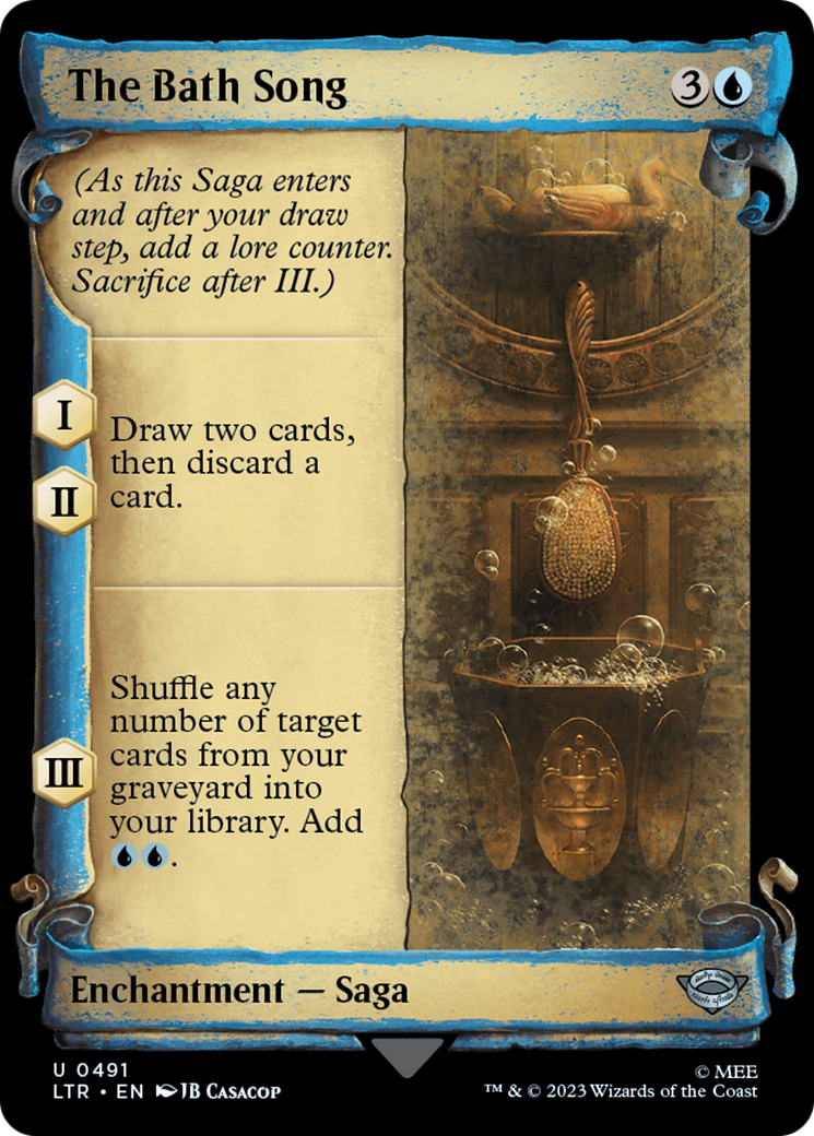 The Bath Song [The Lord of the Rings: Tales of Middle-Earth Showcase Scrolls] | Boutique FDB TCG