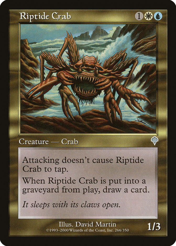 Riptide Crab [Invasion] | Boutique FDB TCG