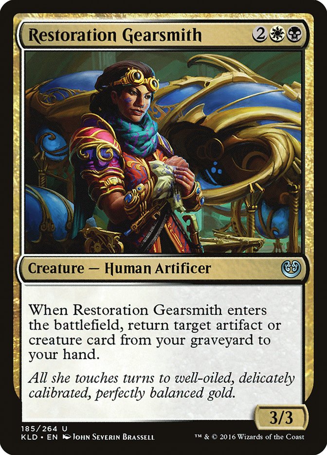 Restoration Gearsmith [Kaladesh] | Boutique FDB TCG