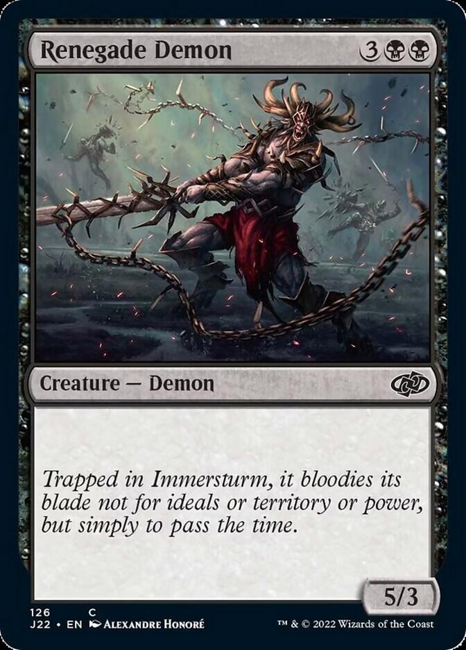 Renegade Demon [Jumpstart 2022] | Boutique FDB TCG