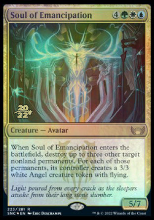 Soul of Emancipation [Streets of New Capenna Prerelease Promos] | Boutique FDB TCG