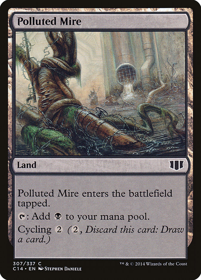 Polluted Mire [Commander 2014] | Boutique FDB TCG