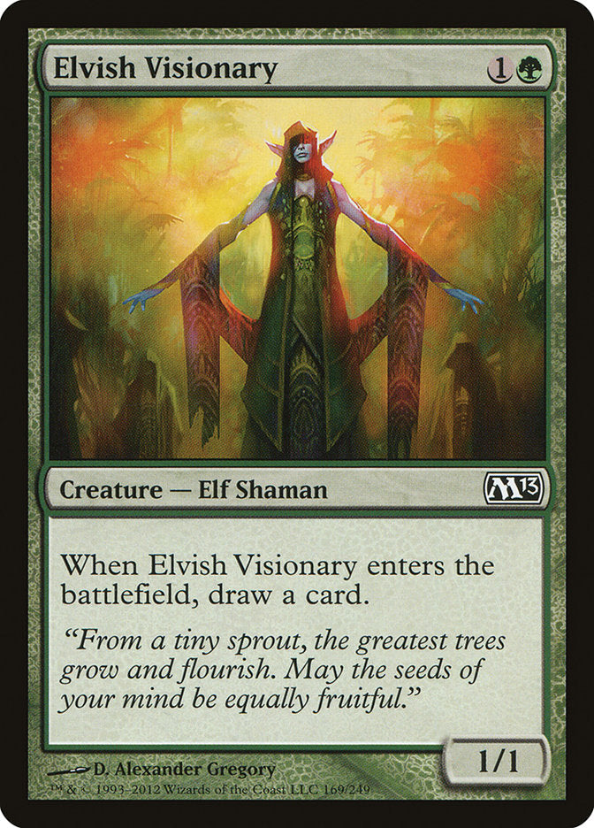 Elvish Visionary [Magic 2013] | Boutique FDB TCG
