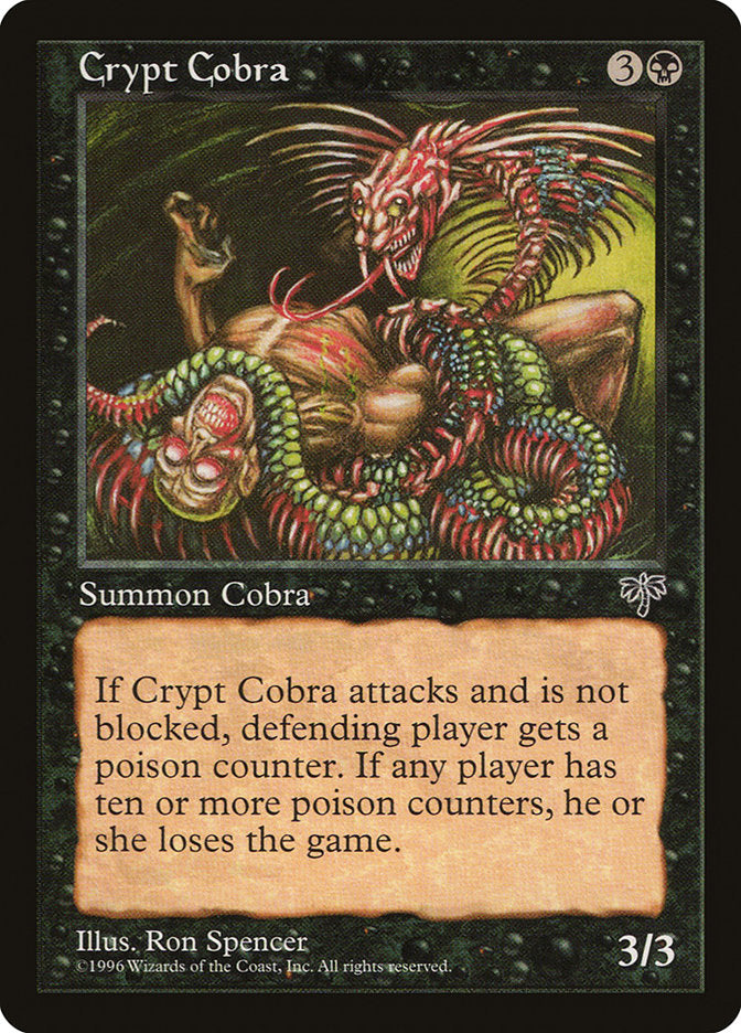 Crypt Cobra [Mirage] | Boutique FDB TCG