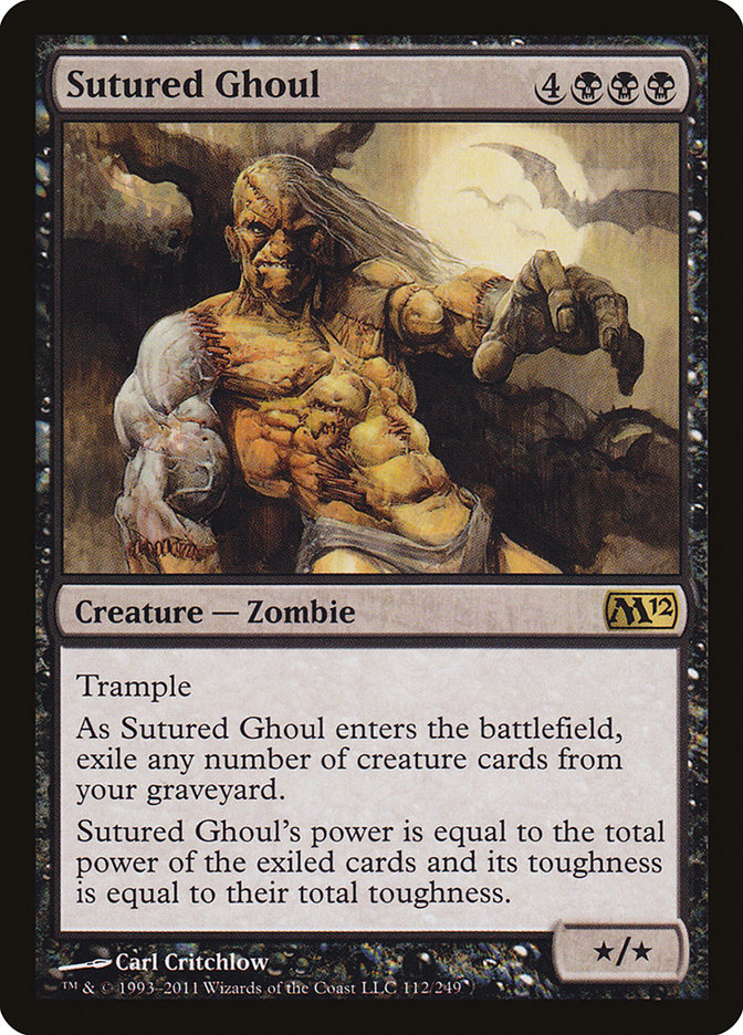 Sutured Ghoul [Magic 2012] | Boutique FDB TCG