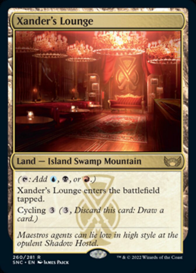 Xander's Lounge [Streets of New Capenna] | Boutique FDB TCG