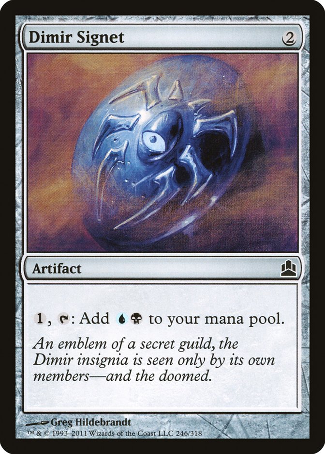 Dimir Signet [Commander 2011] | Boutique FDB TCG