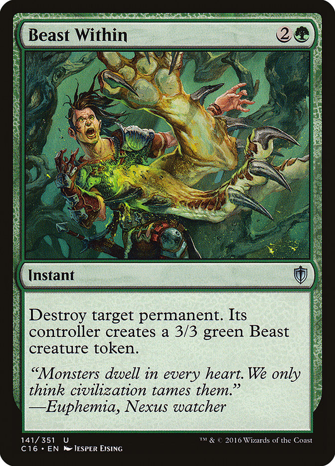 Beast Within [Commander 2016] | Boutique FDB TCG