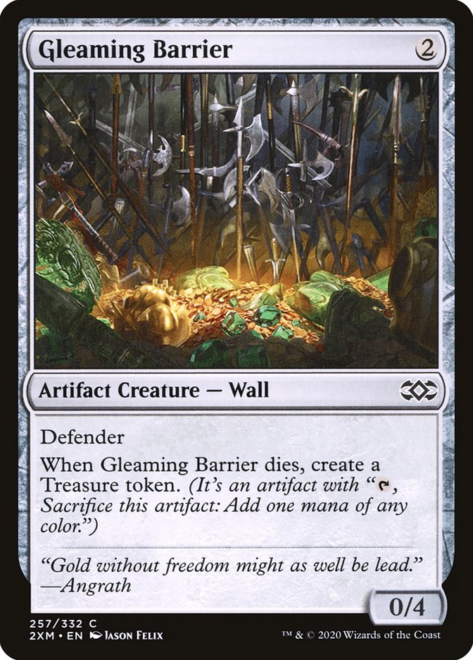 Gleaming Barrier [Double Masters] | Boutique FDB TCG