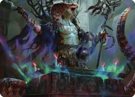 Sivriss, Nightmare Speaker Art Card (32) [Commander Legends: Battle for Baldur's Gate Art Series] | Boutique FDB TCG