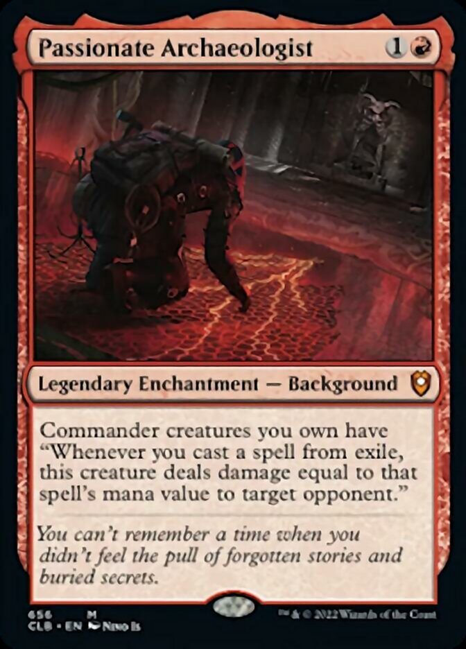 Passionate Archaeologist [Commander Legends: Battle for Baldur's Gate] | Boutique FDB TCG