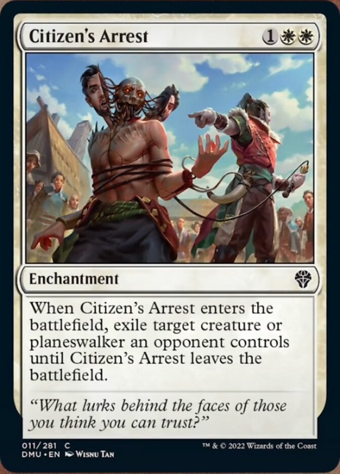 Citizen's Arrest [Dominaria United] | Boutique FDB TCG