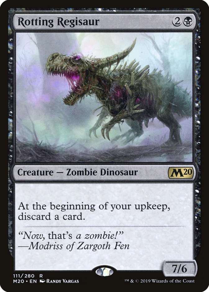 Rotting Regisaur [Core Set 2020] | Boutique FDB TCG