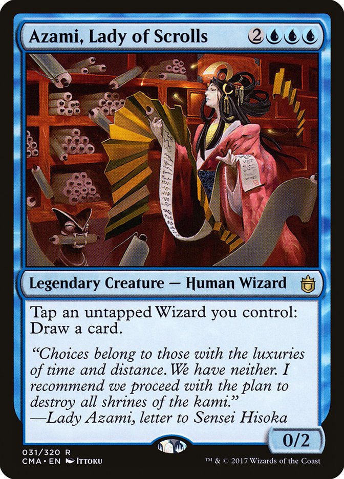 Azami, Lady of Scrolls [Commander Anthology] | Boutique FDB TCG