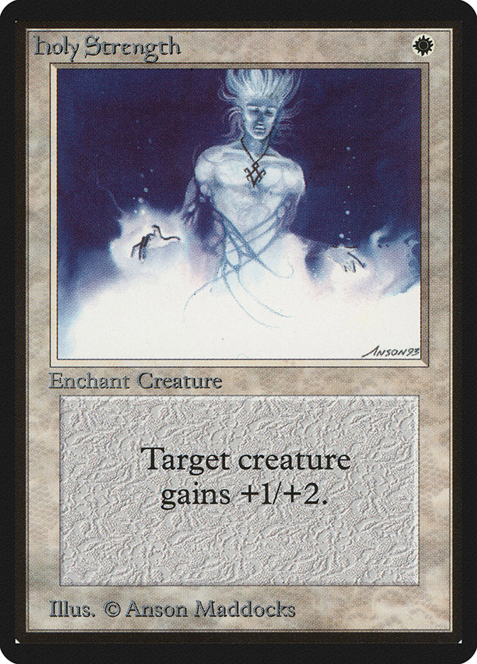 Holy Strength [Beta Edition] | Boutique FDB TCG
