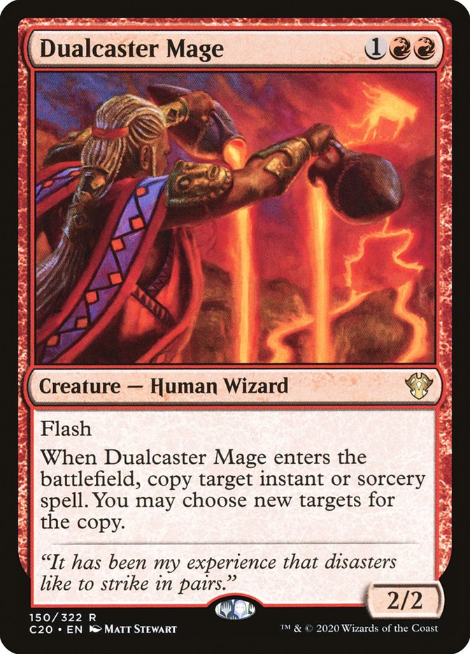 Dualcaster Mage [Commander 2020] | Boutique FDB TCG