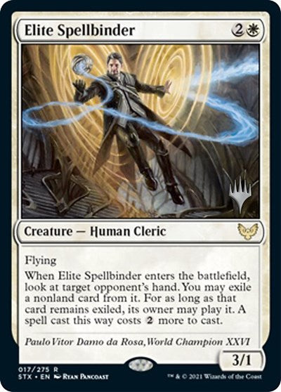 Elite Spellbinder (Promo Pack) [Strixhaven: School of Mages Promos] | Boutique FDB TCG