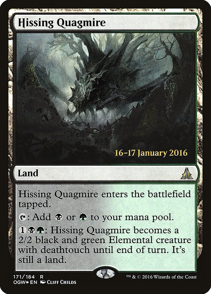 Hissing Quagmire [Oath of the Gatewatch Prerelease Promos] | Boutique FDB TCG