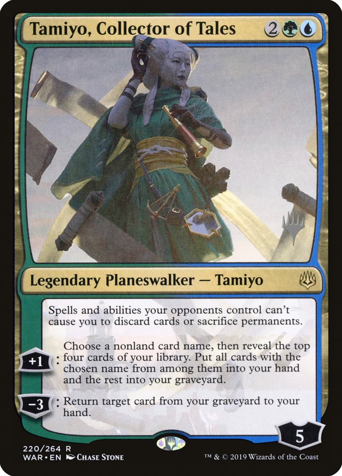 Tamiyo, Collector of Tales (Promo Pack) [War of the Spark Promos] | Boutique FDB TCG