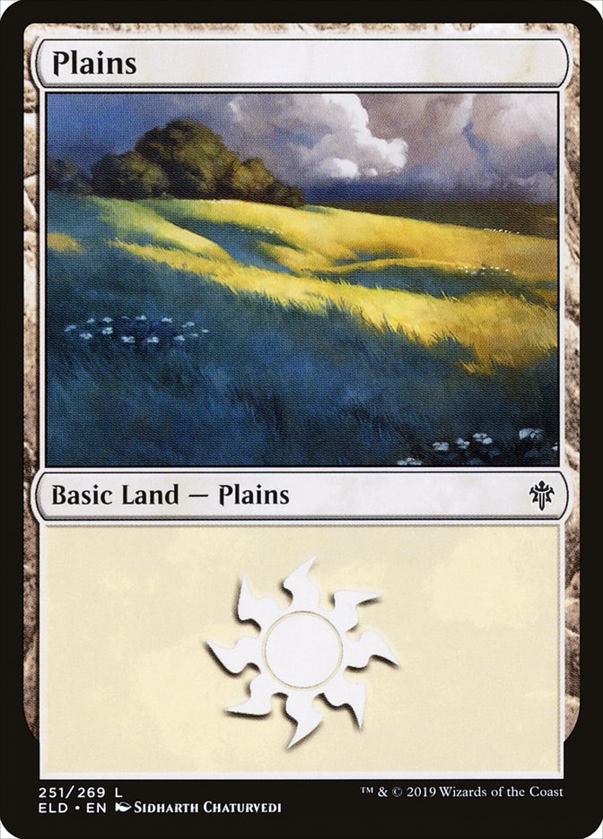 Plains (251) [Throne of Eldraine] | Boutique FDB TCG