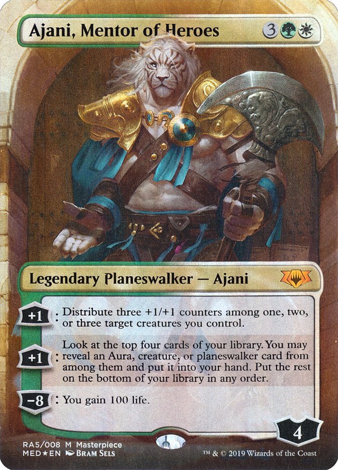 Ajani, Mentor of Heroes [Mythic Edition] | Boutique FDB TCG