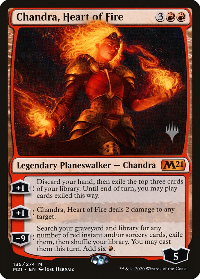 Chandra, Heart of Fire (Promo Pack) [Core Set 2021 Promos] | Boutique FDB TCG