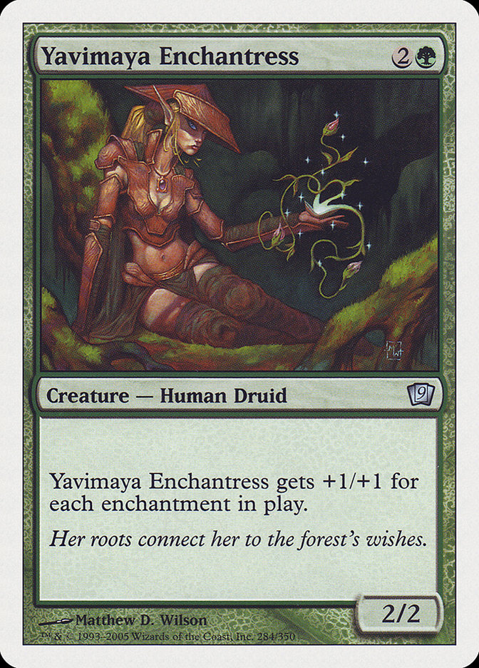 Yavimaya Enchantress [Ninth Edition] | Boutique FDB TCG