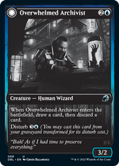 Overwhelmed Archivist // Archive Haunt [Innistrad: Double Feature] | Boutique FDB TCG