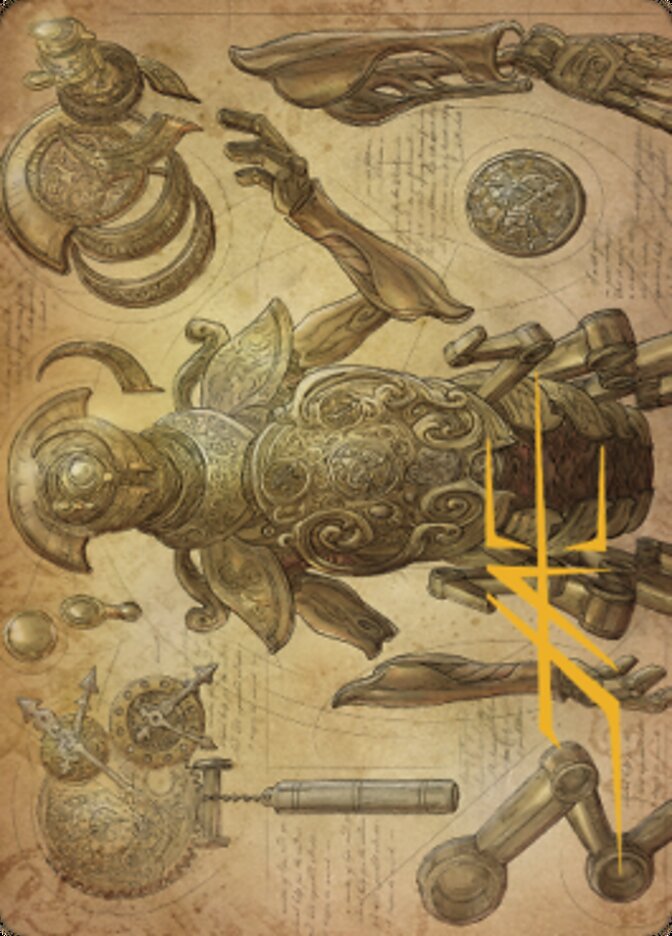 Foundry Inspector Art Card (Gold-Stamped Signature) [The Brothers' War Art Series] | Boutique FDB TCG