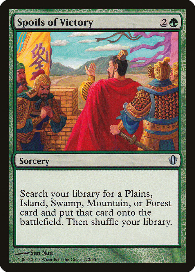 Spoils of Victory [Commander 2013] | Boutique FDB TCG