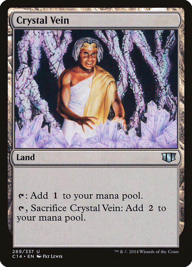 Crystal Vein [Commander 2014] | Boutique FDB TCG