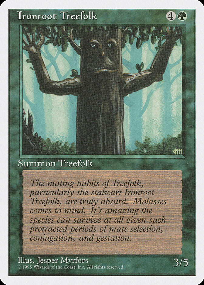 Ironroot Treefolk [Fourth Edition] | Boutique FDB TCG