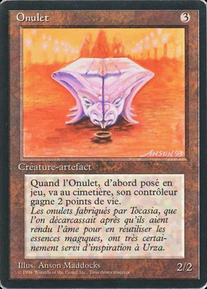 Onulet [Foreign Black Border] | Boutique FDB TCG