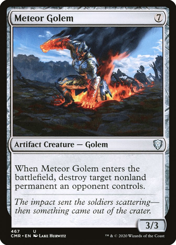 Meteor Golem (467) [Commander Legends] | Boutique FDB TCG