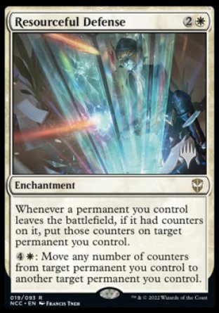 Resourceful Defense (Promo Pack) [Streets of New Capenna Commander Promos] | Boutique FDB TCG