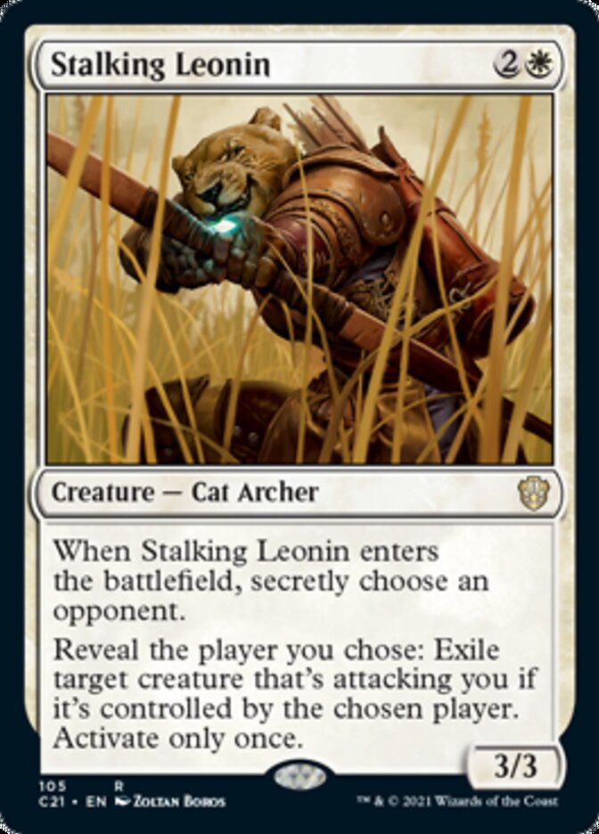 Stalking Leonin [Commander 2021] | Boutique FDB TCG