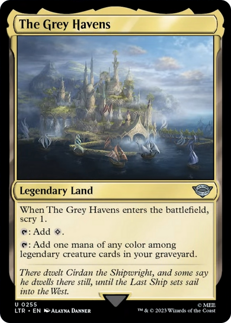 The Grey Havens [The Lord of the Rings: Tales of Middle-Earth] | Boutique FDB TCG