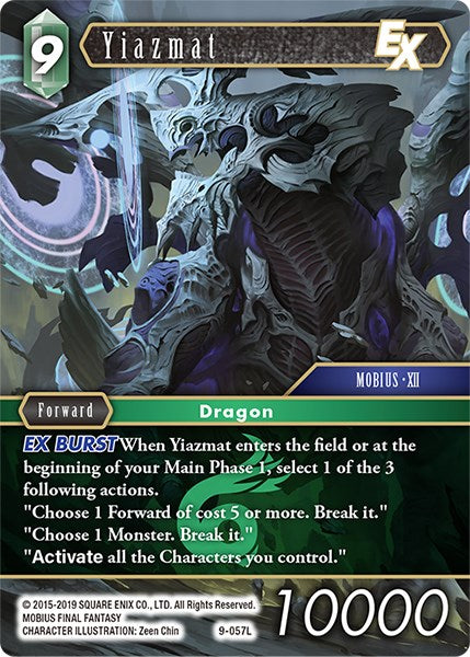 Yiazmat EX [Opus IX] | Boutique FDB TCG