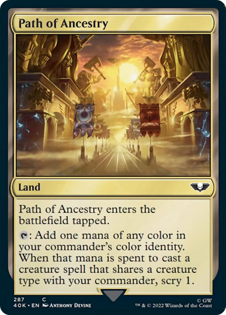 Path of Ancestry [Warhammer 40,000] | Boutique FDB TCG